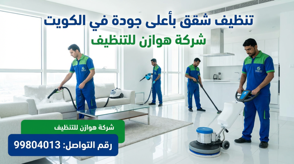  تنظيف شقق في الكويت