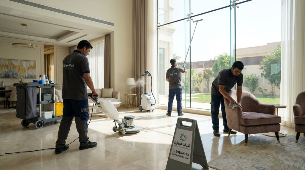 تنظيف فلل في الكويت